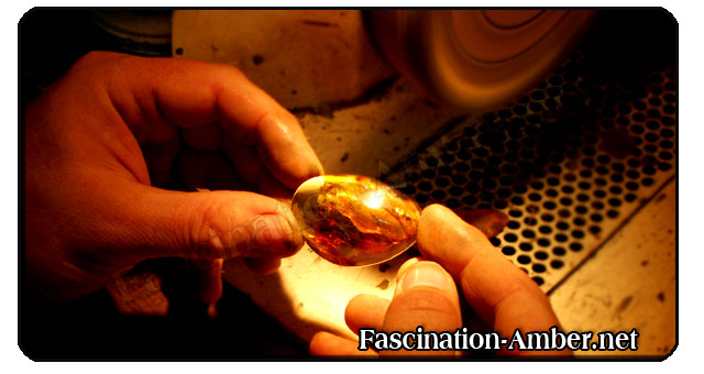 Polishing - amber Polishing - amber